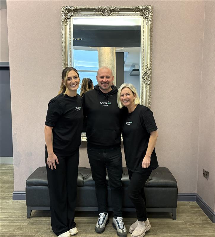 Jemma Wright Richie Allan Caroline Ayling CoverMe Fitness App